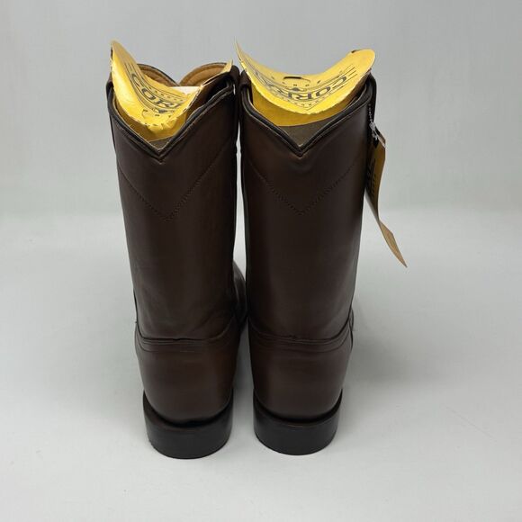 Corral A4068 Cowboy Roper Boots Mens 10 D Brown Cow Leather Mid Calf Western - Picture 10 of 15
